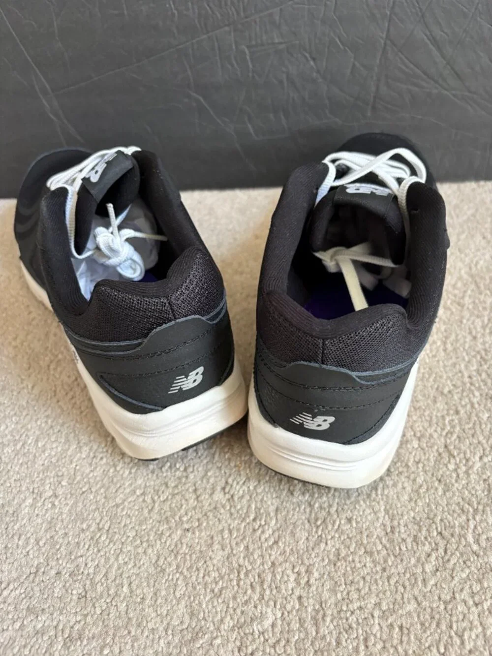 New Balance Comfort Ride Women's Running Shoes Size 12 Black White WW496BL3
